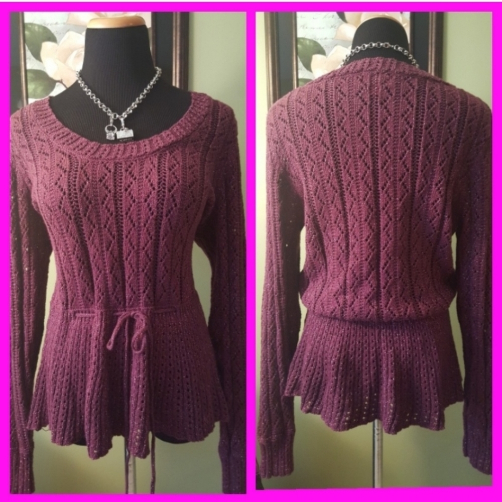 Elle Crochet Sweater